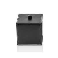 Универсальная коробка 13x13x14.5см, с крышкой, цвет: черная кожа Decor Walther Brownie BMD1 0930760