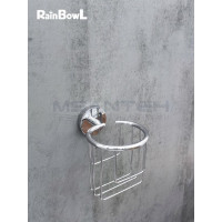 Держатель для ванной Rainbowl 2232 LONG освежителя воздуха настенный Сетка хром