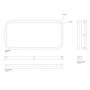 Лоток для аксессуаров Decor Walther Stone 0971050