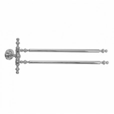 Полотенцедержатель двойной поворотный Camelos Rychmond Chrome H1606