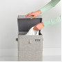Корзина для белья тканевая Brabantia 120428 серая