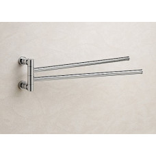 Полотенцедержатель поворотный двойной Windisch Cylinder Ribbed 85341CR
