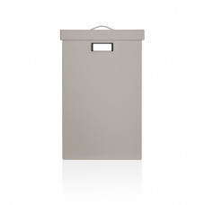 Decor Walther Brownie WB Корзина для белья / Имитация кожи, цвет: тауп