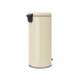 Мусорное ведро с педалью Brabantia NewIcon миндальное 114281 (30л)