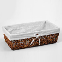 Корзина для хранения плетеная Wasserkraft Exter WB-160-L