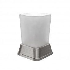 Стакан для зубных щеток настольный Wasserkraft Amper K-5428NICKEL