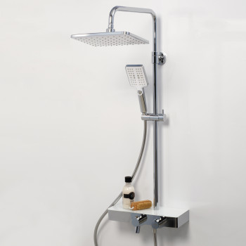 Душевая система с термостатическим смесителем Wasserkraft A11301 Thermo