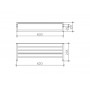 Полка для полотенец Keuco Elegance 11675010000