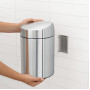 Ведро для мусора подвесное Brabantia Slide Bin сталь 477560 (5л)
