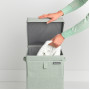 Корзина для белья тканевая Brabantia 120466 светло-зеленая