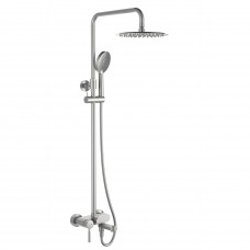 Душевая система Wasserkraft A14201 матовый хром