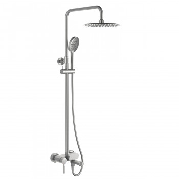 Душевая система Wasserkraft A14201 матовый хром
