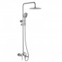 Душевая система Wasserkraft A14201 матовый хром