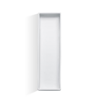 Decor Walther DW 619 Мыльница настольная, фарфор, цвет: белый