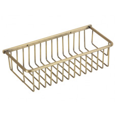 Полка-решетка прямая Veragio Basket Bronzo VR.GFT-9045.BR бронза