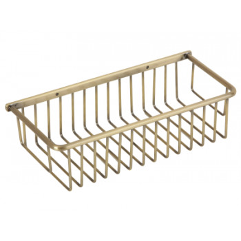 Полка-решетка прямая Veragio Basket Bronzo VR.GFT-9045.BR бронза