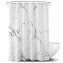 Шторка для ванной комнаты Marble White MRB180W (180х200)
