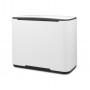 Мусорный бак Brabantia Pedal Bin Bo с педалью 121142 белый (11л+23л)
