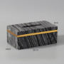 Бокс для салфеток Kassatex Nobiliti NOT-THQ-BLK