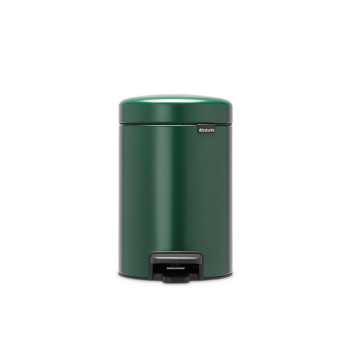 Мусорное ведро с педалью Brabantia NewIcon зеленое 304026 (5л)