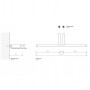 Decor Walther Mikado TPH2 Держатель туалетной бумаги, подвесной, цвет: латунь