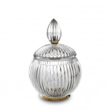 Баночка косметическая 3SC ELEGANCE EL49ACRGD хрусталь-золото 24к