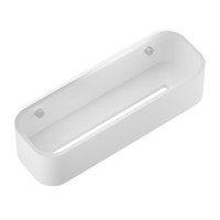 Полка для ванной 30 см белая-матовая сталь Decor Walther Stone 0973855