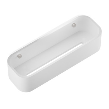 Полка для ванной 30 см белая-матовая сталь Decor Walther Stone 0973855