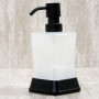 Дозатор для жидкого мыла настольный Wasserkraft Amper K-5499BLACK
