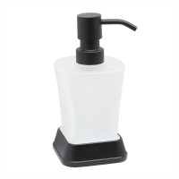 Дозатор для жидкого мыла настольный Wasserkraft Amper K-5499BLACK