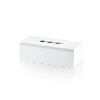 Decor Walther Stone KB Диспенсер для салфеток 8x26x13.5см, настольный, цвет: белый