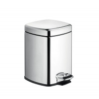 Мусорное ведро с педалью Colombo Design Black&White B9210.CR (3л)