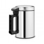 Ведро для мусора подвесное Brabantia NewIcon сталь 115547 (3л)