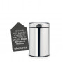 Ведро для мусора подвесное Brabantia NewIcon сталь 115547 (3л)