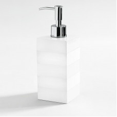 Дозатор для жидкого мыла настольный Kassatex Cabana White ACL-LD-W