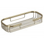 Полка-решетка овальная Veragio Basket Bronzo VR.GFT-9049.BR бронза