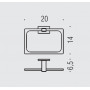 Кольцо для полотенца Colombo Design LOOK B1631
