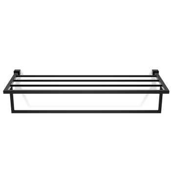 Decor Walther Corner KHT Полотенцедержатель 60см, подвесной, цвет: черный матовый