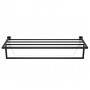 Decor Walther Corner KHT Полотенцедержатель 60см, подвесной, цвет: черный матовый