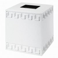 Бокс для салфеток Avanti Gramercy 14501E белый