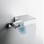 Держатель для туалетной бумаги с крышкой Colombo Design LOOK B1691