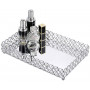 Подставка для предметов 25 см Kassatex Crystal Round Silver CRD-STR-SLV