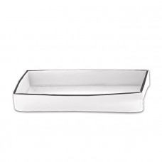 Decor Walther Nappa TAB S  Лоток, цвет: Натуральная кожа NAPPA белоснежный