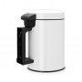 Ведро для мусора подвесное Brabantia NewIcon белое 115523 (3л)