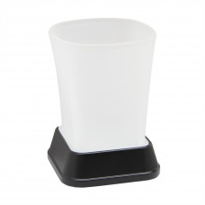 Стакан для зубных щеток настольный Wasserkraft Amper K-5428BLACK