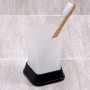 Стакан для зубных щеток настольный Wasserkraft Amper K-5428BLACK