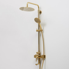 Душевая система Wasserkraft A17101 глянцевое золото
