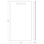 Зеркало с led подсветкой EVOFORM Ledline BY 2100 (40х75)