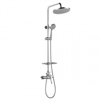 Душевая система Lemark Linara LM0460C с полкой