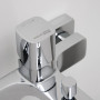 Смеситель для ванны с коротким изливом Wasserkraft Naab 8601 хром